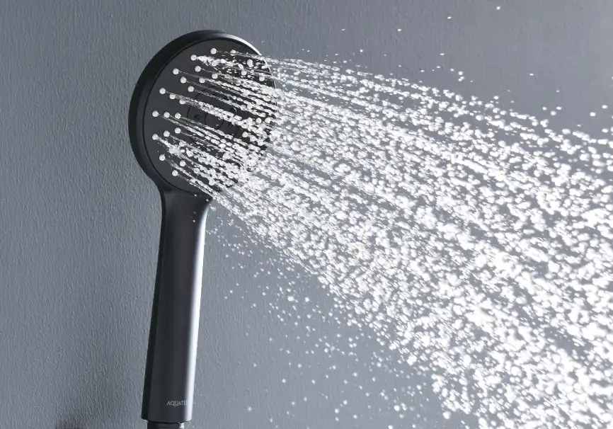 Душевая лейка Aquatek БЕТТА AQ2009MB, Черный матовый фото 6