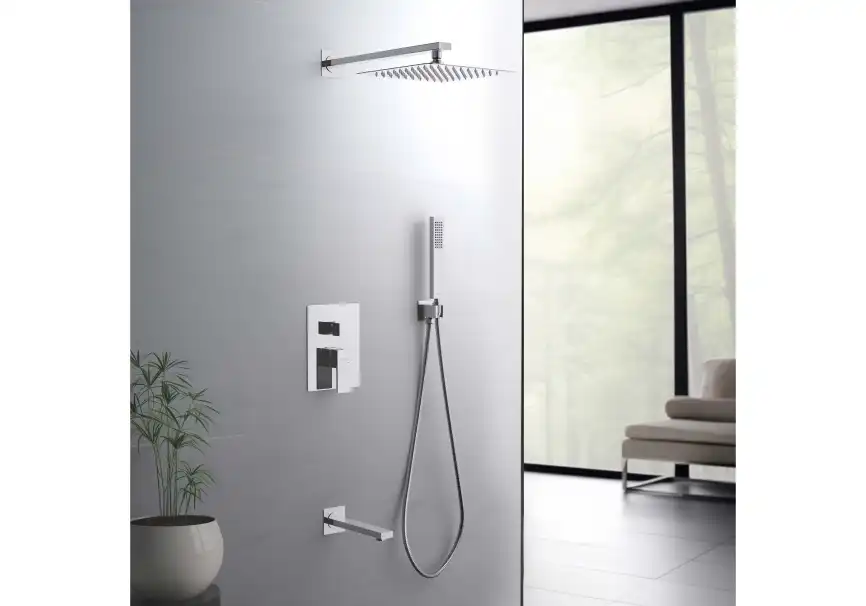 Душевая система Aquatek ЛИБРА AQ1673CR, Хром фото 5