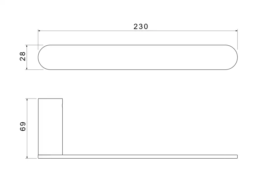 Держатель полотенец Aquatek Лира AQ4419CR, Хром фото 2