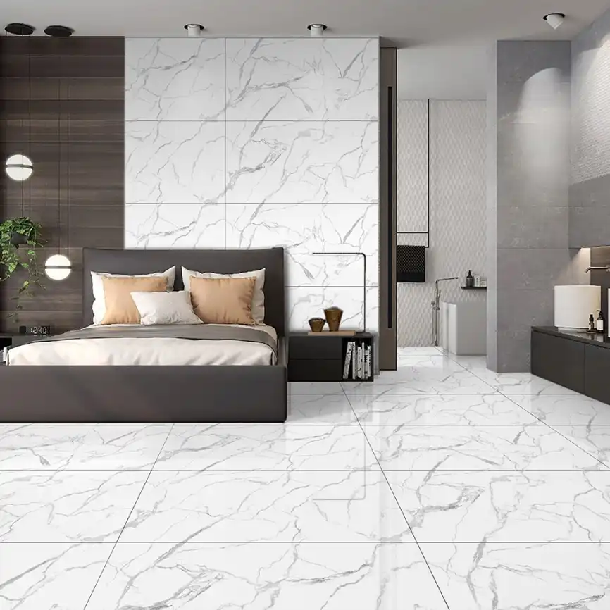 Керамогранит AVS Altimo White 60x120 полированный, белый фото 5