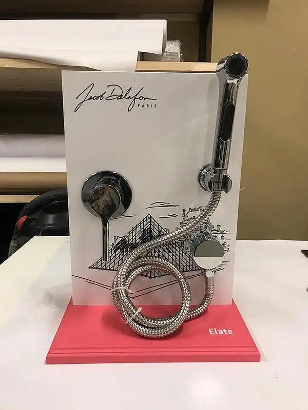 Гигиенический душ со смесителем Jacob Delafon E24610-CP однорычажный, Хром фото 4