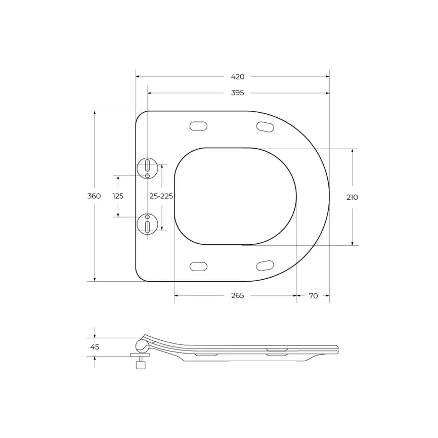 Крышка-сиденье BelBagno AMANDA BB051-2SC фото 4