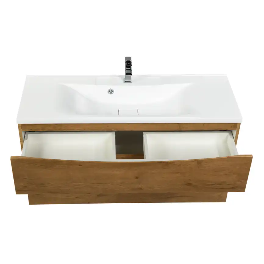 Тумба под раковину BelBagno MARINO-H60-1200-2C-SO-RN-P подвесная Rovere Nature фото 6