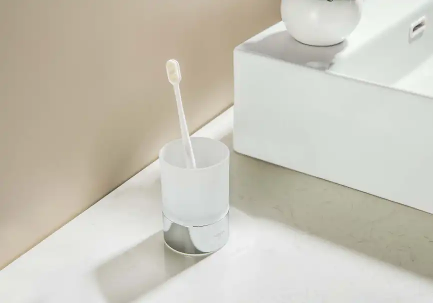 Стакан для ванной Aquatek Лира AQ4428CR настольный, Хром фото 3