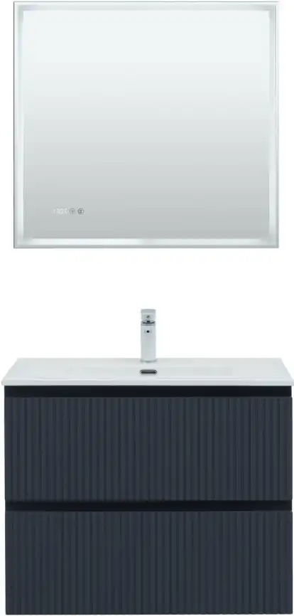 Тумба под раковину Aquanet Джейн (Flat) 80 маренго 335429 фото 7