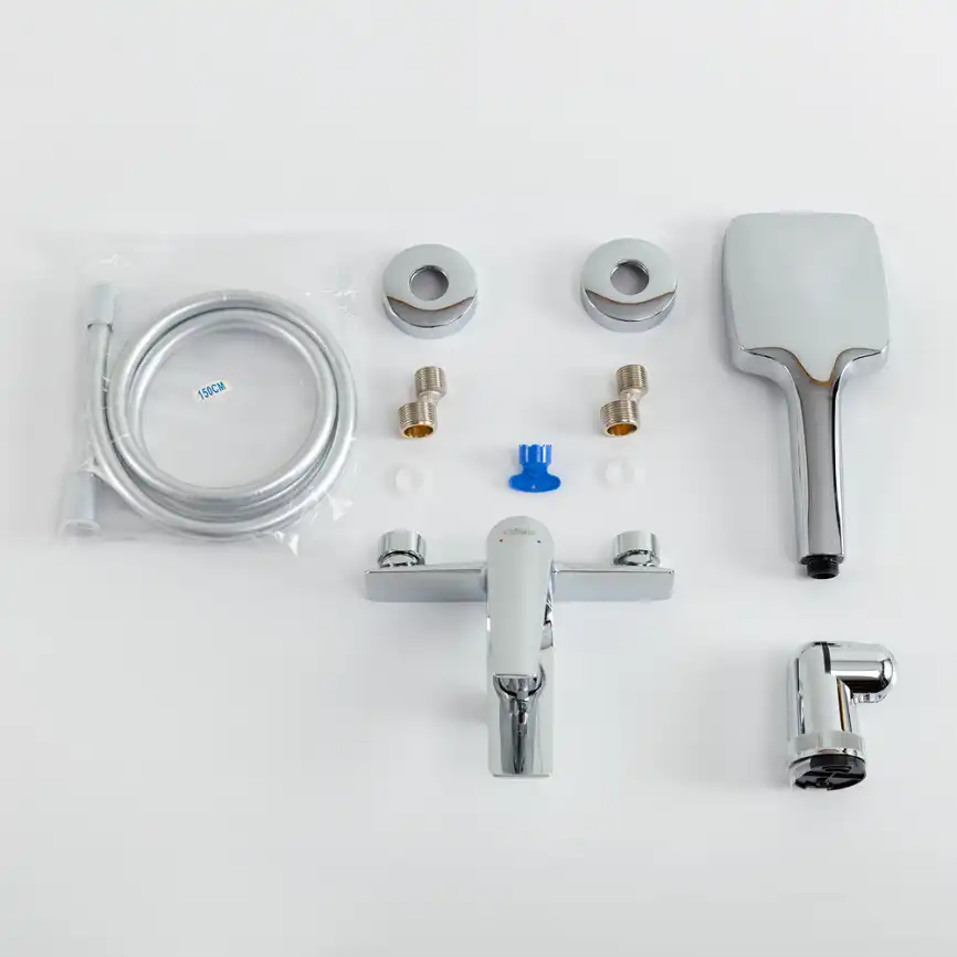 Смеситель для ванны и душа Cezares LINER-VD-01, Хром фото 5