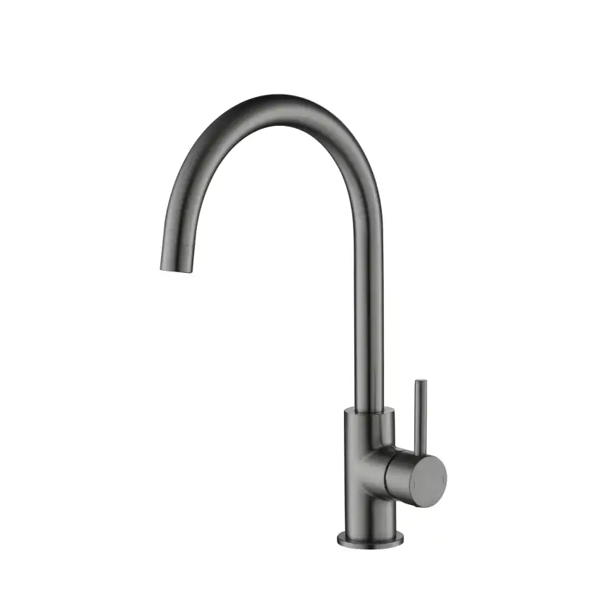 Смеситель для кухни Aquatek Европа AQ1382BGM, Оружейная сталь фото 1