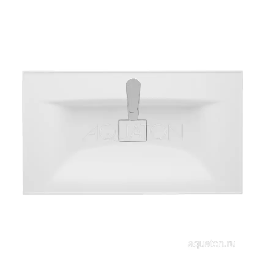 Раковина AQUATON Айрис M 800 белая 1A73263KAG010 фото 2