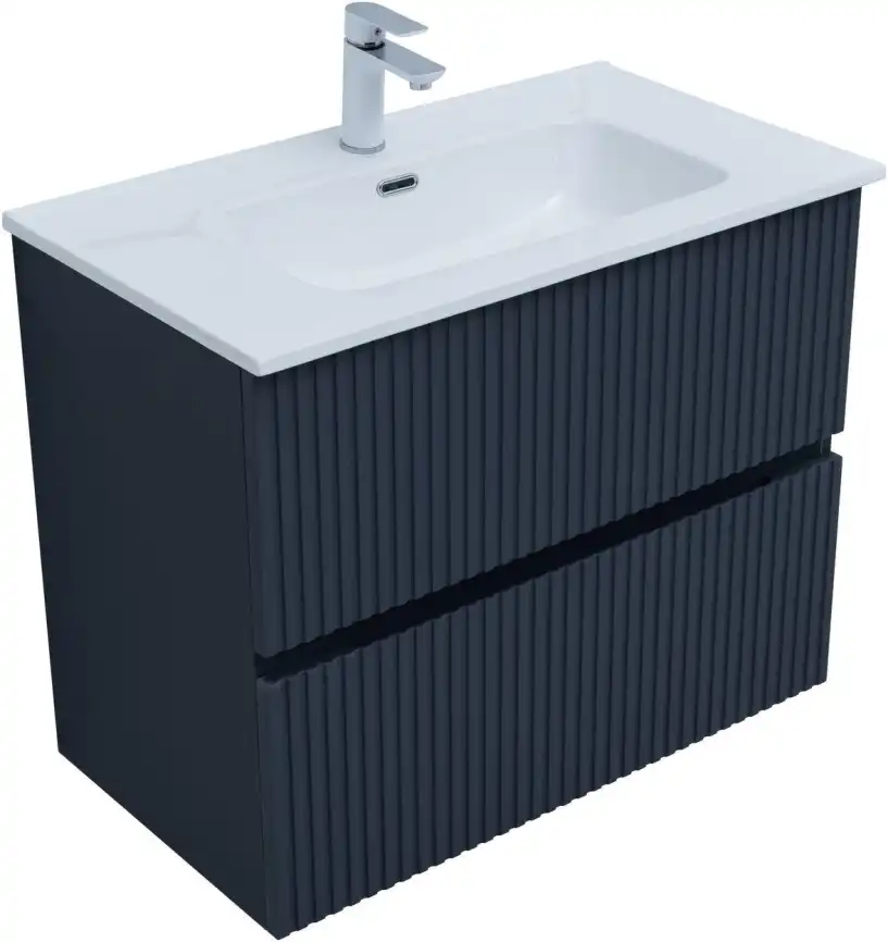 Тумба под раковину Aquanet Джейн 80 маренго фото 11