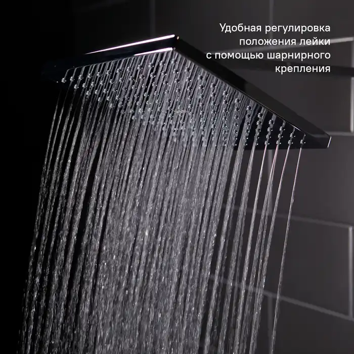 Душевая система IDDIS Bild BILSB1Fi06 для ванны с изливом цвет, Глянцевый хром фото 12