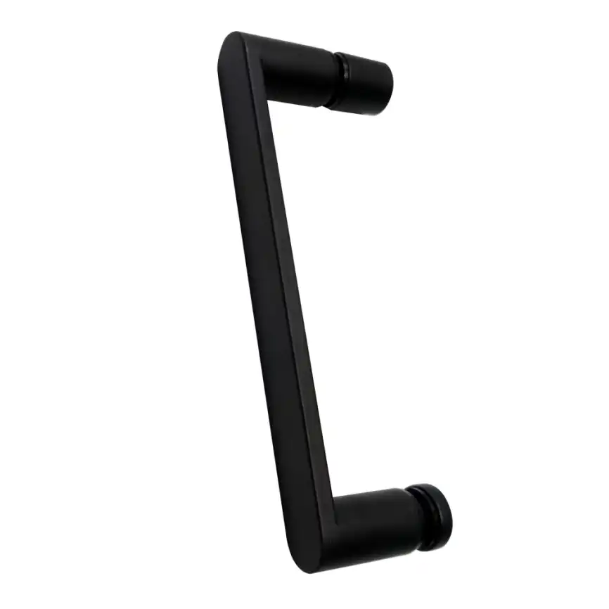 Душевой уголок ABBER Sonnenstrand 100х70 см, AG04100BC-S70B, профиль черный, стекло прозрачное фото 3