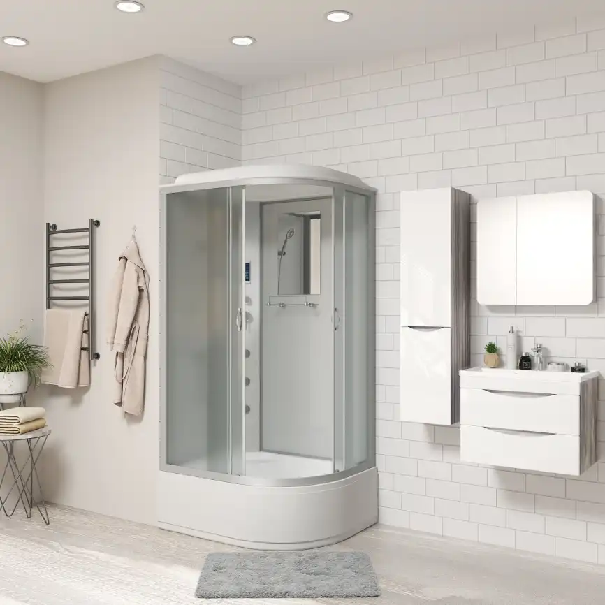 Душевая кабина Niagara Classic 120х80х215 NG-2310-14LF
(NG-3320-14L) высокий поддон, с гидромассажем, 23101424LF фото 2