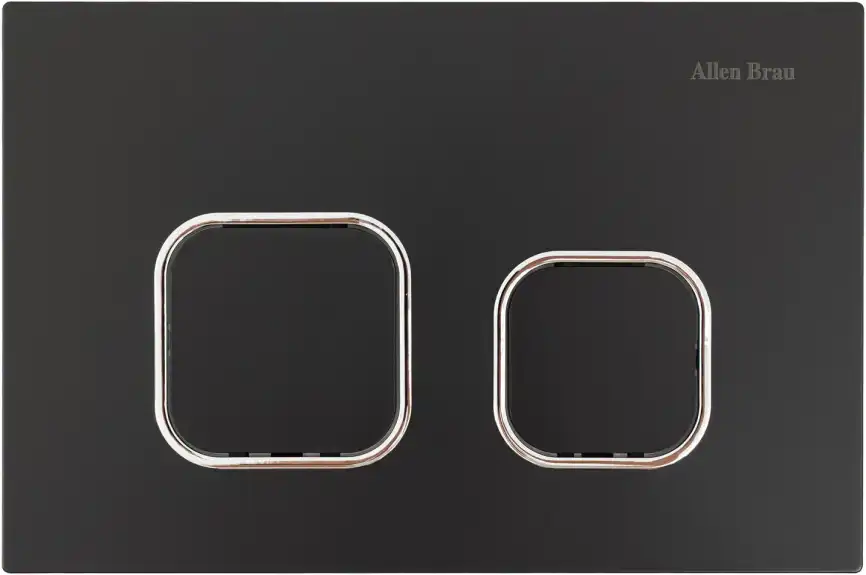 Клавиша смыва Allen Brau EVO O 9.2EV02.31 черный матовый фото 1