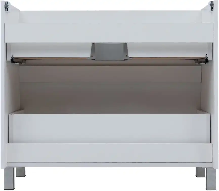 Тумба под раковину Aquanet Нота New 100 напольная, дуб веллингтон табак, 344148 фото 10