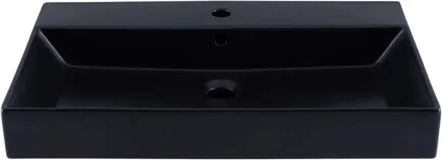 Раковина Sanovit Slim Synergy 70 17070 черный матовый фото 7